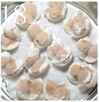 【cacao Blossom Bun】-----bun Will be As Beautiful As A Flower recipe