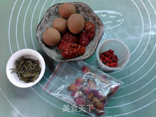 Longan Rose Jujube Tea recipe