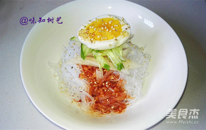 Korean Chili Sauce Mixed with Vermicelli recipe