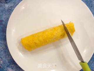 Two-color Banana Yogurt Omelet recipe