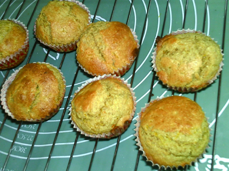 Granule Orange Whole Wheat Muffin recipe