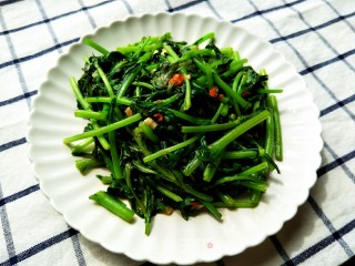 Stir-fried Chrysanthemum recipe
