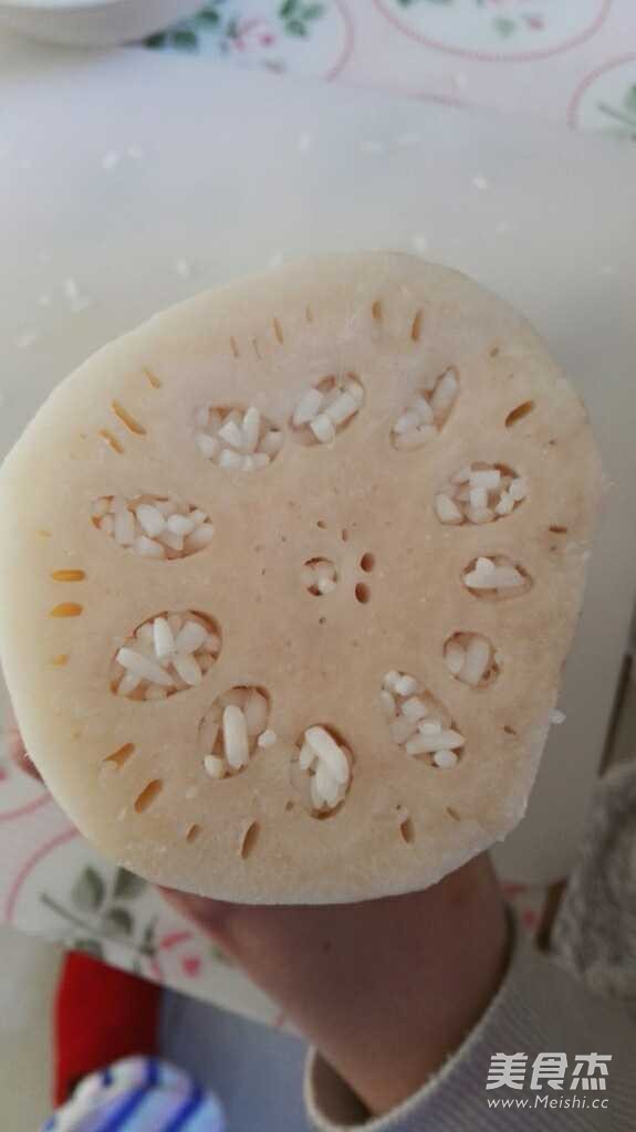 Sweet-scented Osmanthus Glutinous Rice Lotus Root recipe