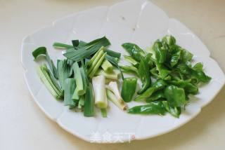 [stir-fried Pork Liver with Green Pepper] recipe
