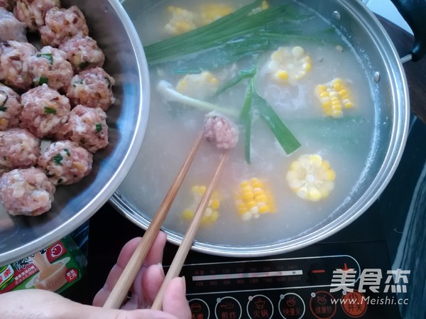 Soup Po Meatball Hot Pot recipe