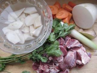【winter Healthy Vegetables】—lamb Stewed with Yam and Carrot recipe