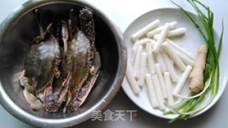 Steamed Crab Rice Cake recipe