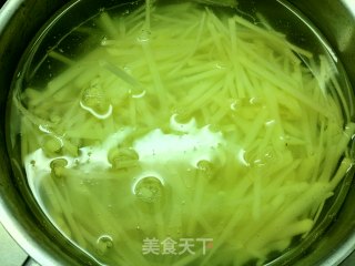 Spicy Potato Shreds recipe