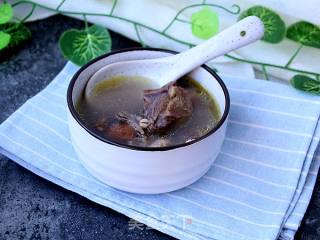 Lao Duck Ribs Sishen Soup recipe