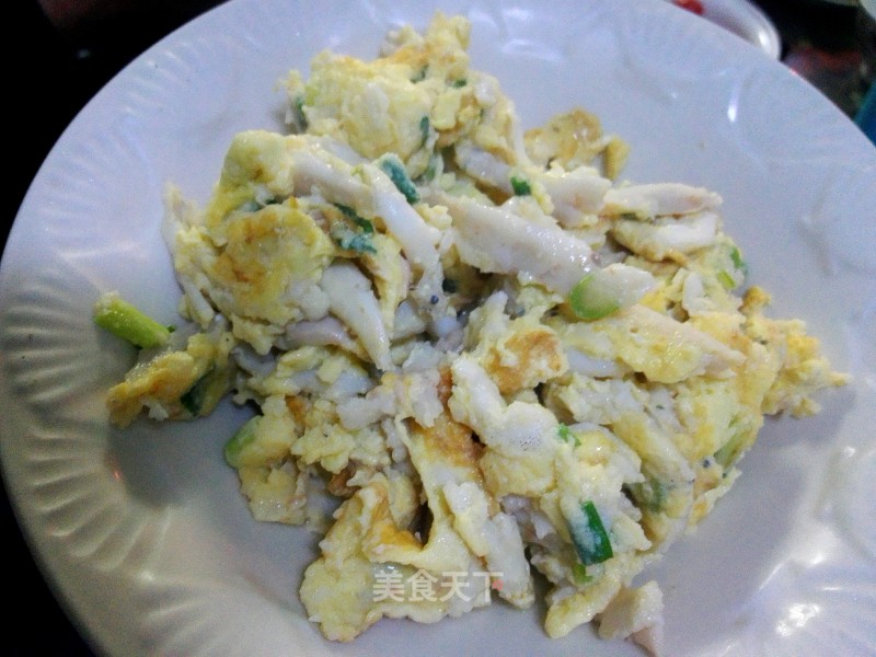 Whitebait Scrambled Eggs recipe