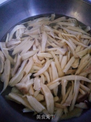Stir-fried King Pleurotus recipe