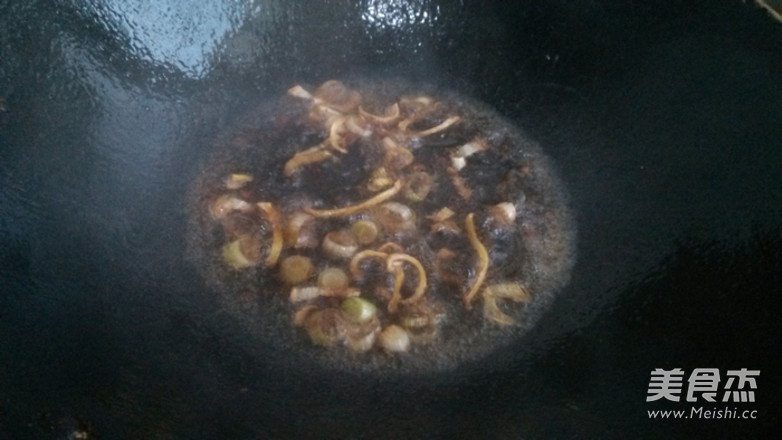 Stir-fried Gluten Mung Bean Vegetable recipe