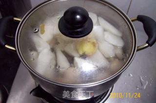 Garlic and Radish Chicken Bone Soup recipe