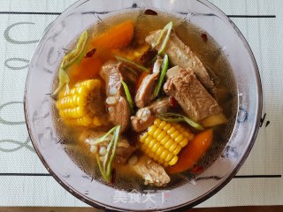 Corn Pork Ribs Soup recipe