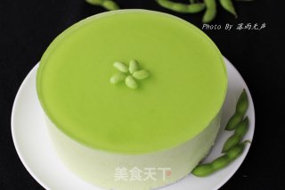 Frog Becomes A Prince-edamame Mousse Cake recipe