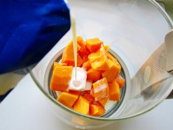 Sweet Milk Papaya Soup recipe