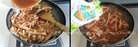 Sauteed Shredded Squid recipe