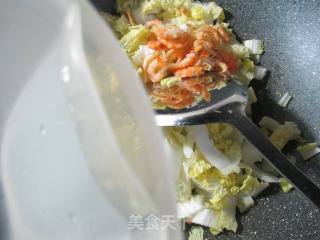 Open Baby Cabbage and Boil Dry Shreds recipe