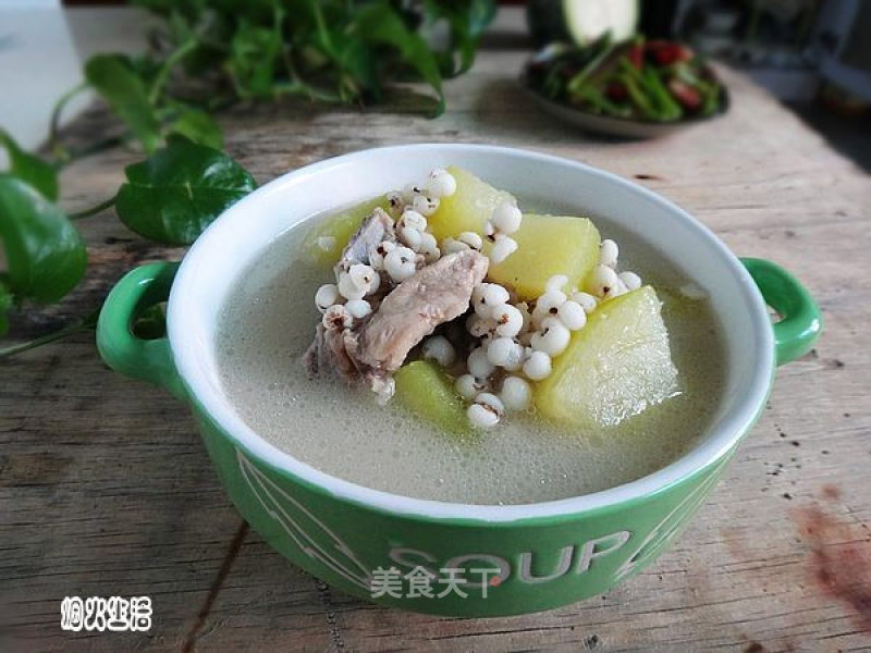 Bone Barley and Winter Melon Soup recipe