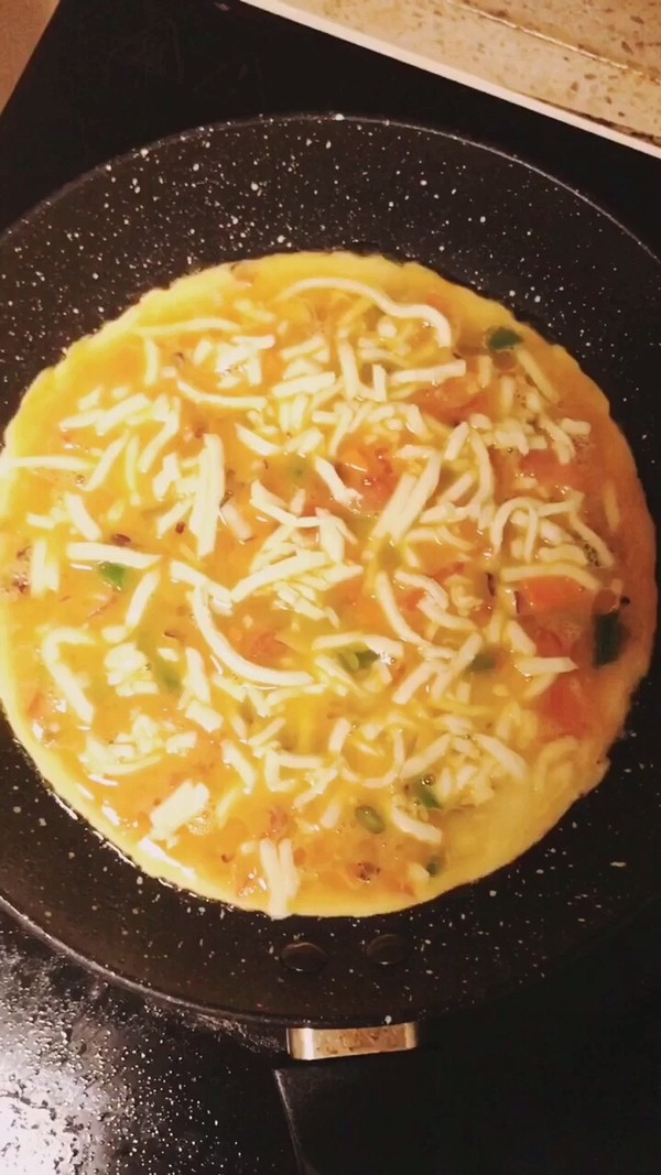 Assorted Egg Pizza recipe