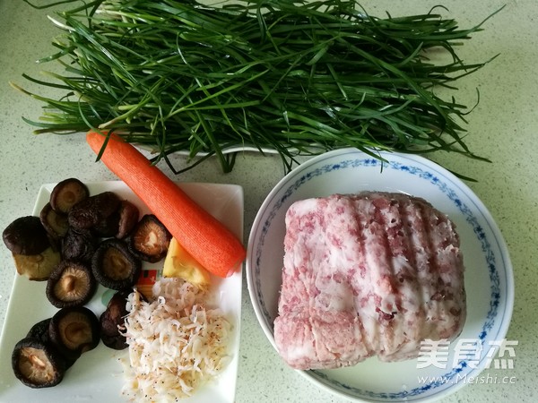 Leek Pork Dumplings recipe