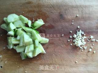 Garlic Cucumber recipe