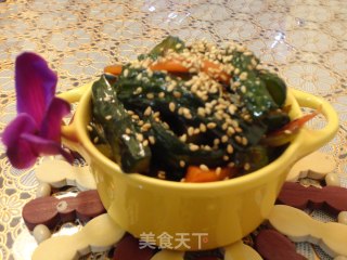 Pickled Cucumber Strips recipe