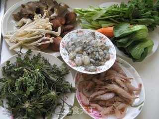 Taji Pot of Vegetables and Seafood Pot recipe