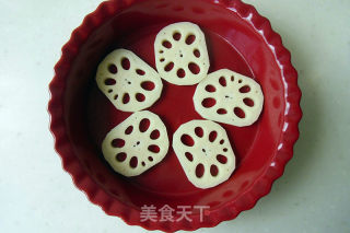 Steamed Meatballs with Lotus Root recipe