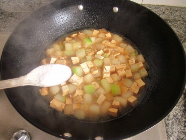 Braised Tofu with Winter Melon recipe