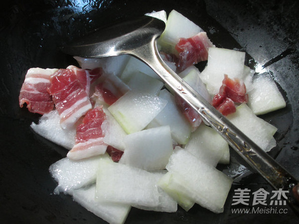 Edamame Bacon and Winter Melon Soup recipe