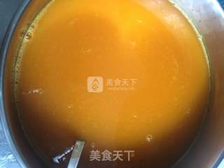 Pumpkin Sweet Potato Coconut Sago recipe