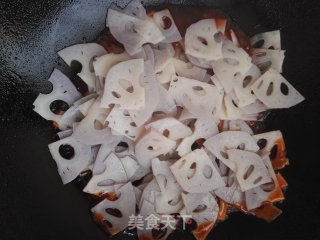 Sweet and Sour Lotus Root Slices recipe