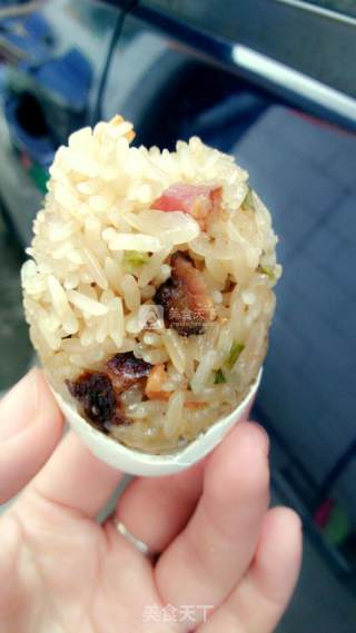 Steamed Egg with Sticky Rice recipe