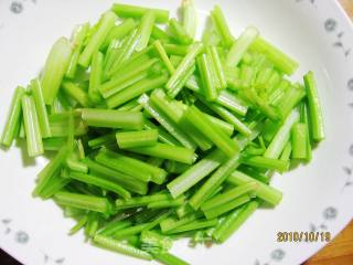 Stir-fried Shrimp with Parsley recipe