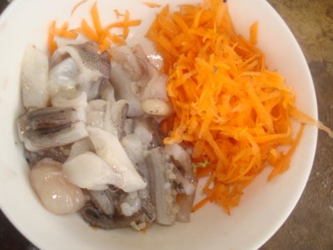 Squid Fried Rice recipe