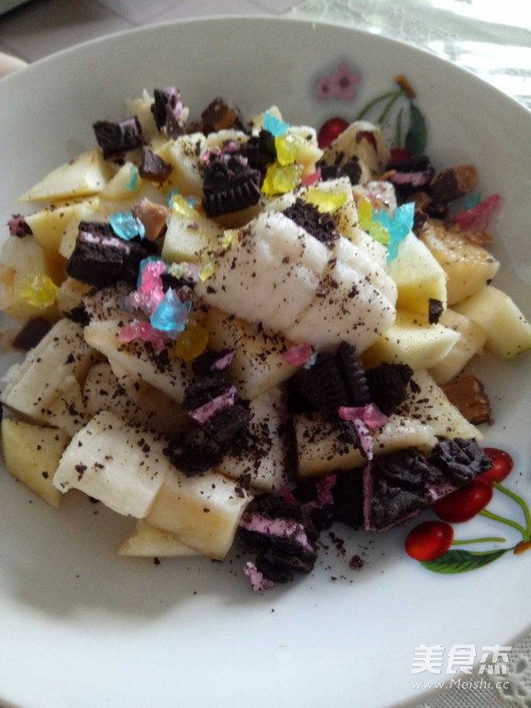 Multicolored Fruit Salad recipe