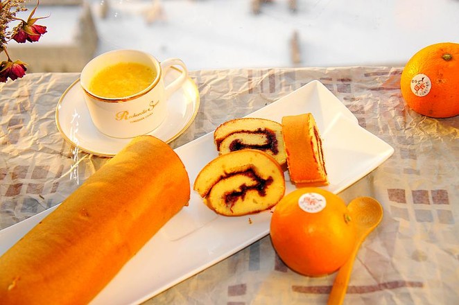 Orange Scented Cake Roll recipe