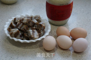 【chongming】chongming Cake and Egg Noodles recipe