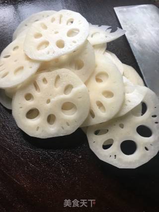 Cold Lotus Root Slices recipe