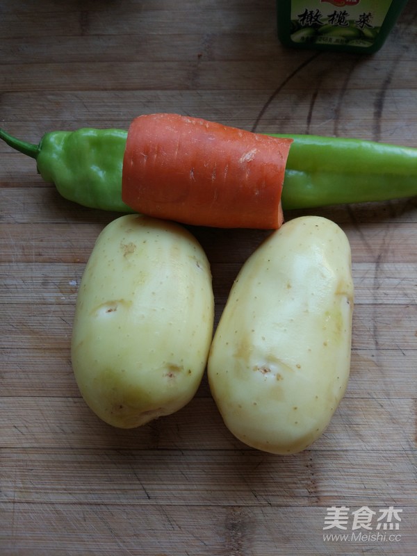 Hot and Sour Potato Shreds recipe