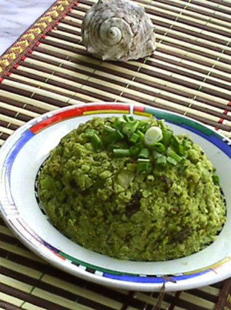 Sauerkraut and Broad Bean Puree