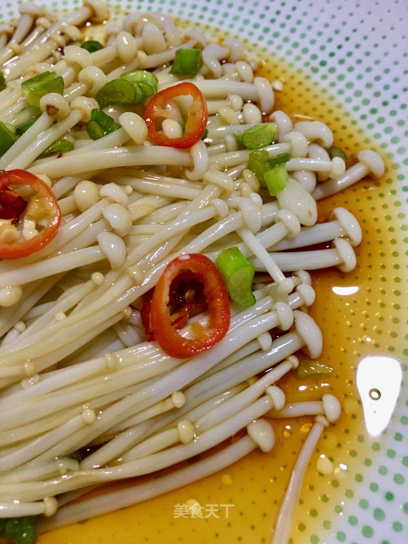 Boiled Enoki Mushroom recipe