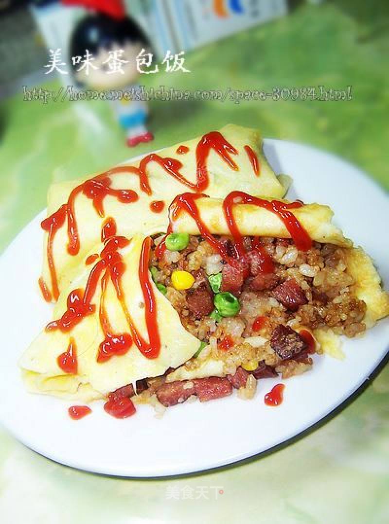 Delicious Omelet Rice recipe