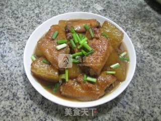 Braised Winter Melon with Medium Wings recipe