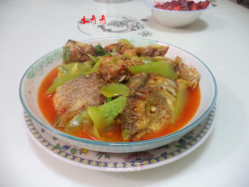 Celery Lettuce Boiled Fish recipe