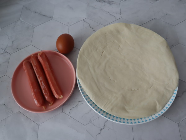 Finger Cake Hot Dogs with Pastry recipe