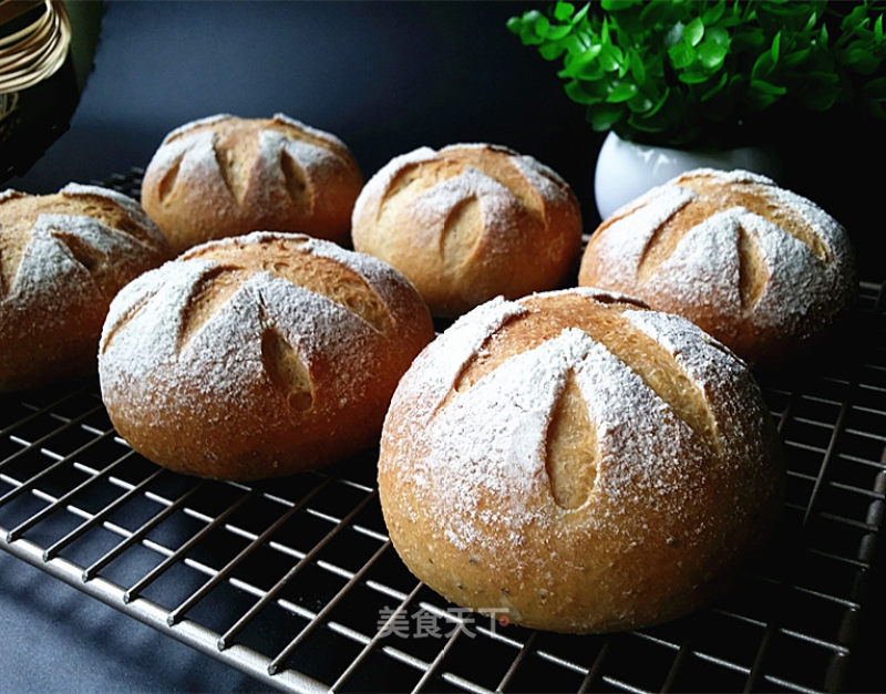 #aca烤明星大赛# Soybean Dregs Soft European Bread (no Kneading, Vegetable Oil, No Sugar) recipe