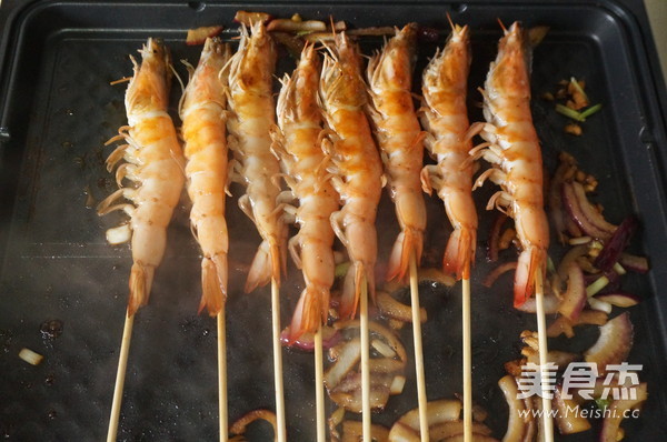 Grilled Shrimp with Black Pepper recipe