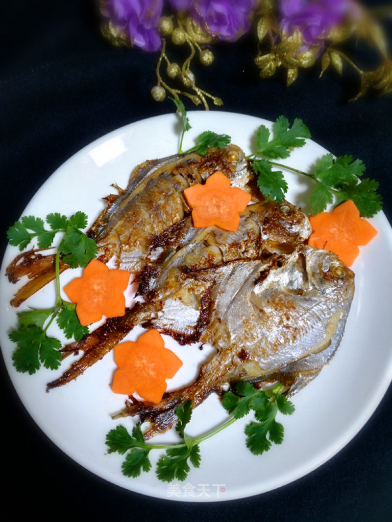 Dry Fried Pomfret recipe
